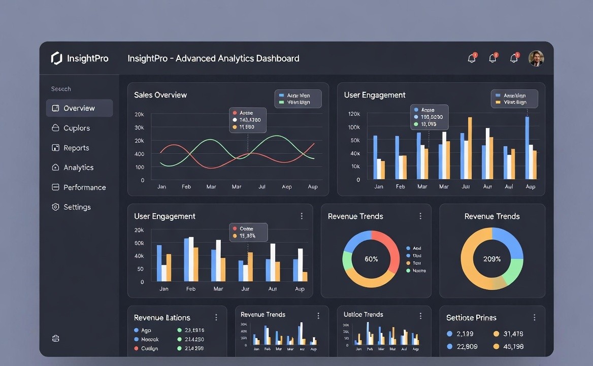InsightPro – Advanced Analytics Dashboard